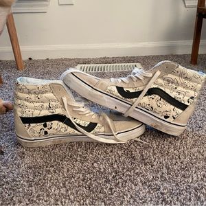 Vans 101 Dalmatians high tops disney